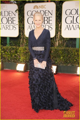 Helen Mirren - Golden Globes 2012 Red Carpet