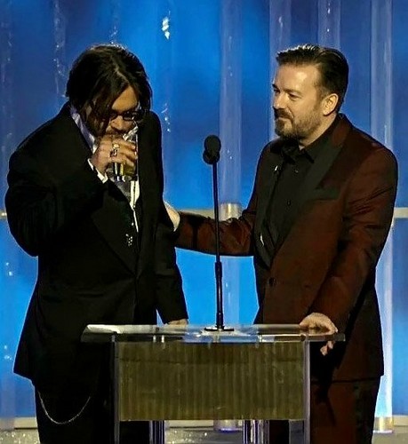 JDepp-Golden Globes 2012 