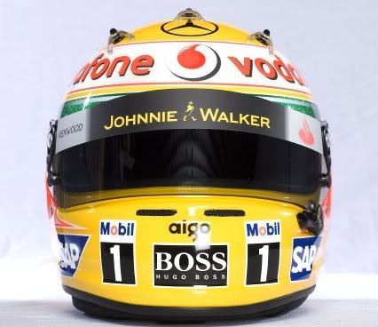 Lewis 2008 Helmet