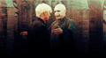 That Awkward Moment when Voldemort hugs Draco - harry-potter photo
