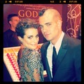 Twitter Pic - 2012 Golden Globes - glee photo