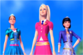 hadley, blair and ayla - princess charm school - barbie-movies photo