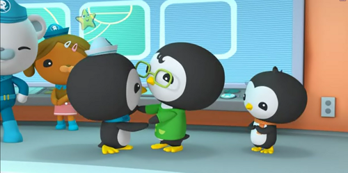 penguin family