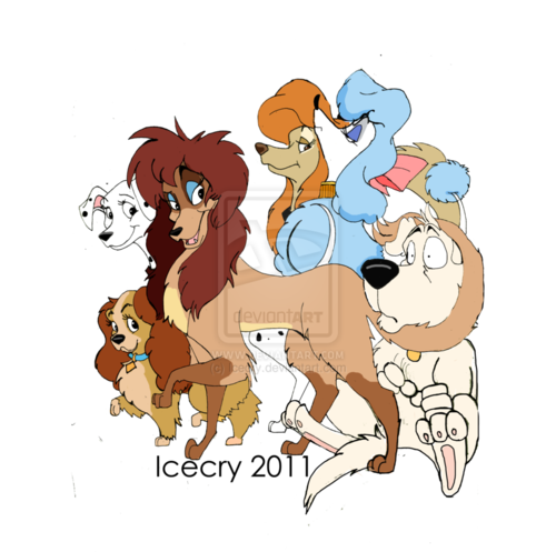  Disney`s Female cachorros
