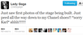 Gaga tweet about the tour stage. - lady-gaga photo