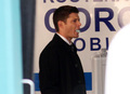 Jensen On The Set - jensen-ackles photo