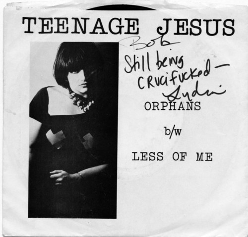 signed "Orphans/Less Of Me" Single