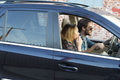 Miley And Her Friends Out For Lunch In Hollywood - miley-cyrus photo
