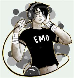 emo/goth stuff