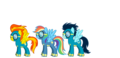 ranbow dash joins the wonderbolts - my-little-pony-friendship-is-magic fan art
