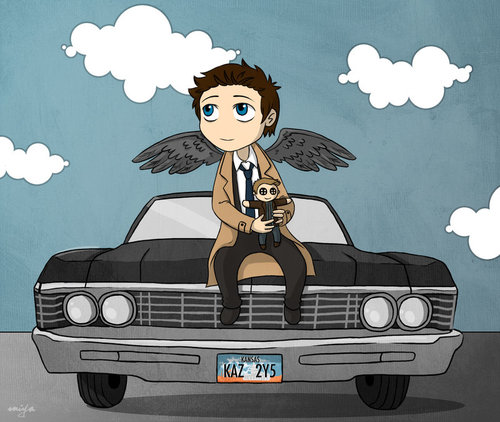 ☆ Castiel & his Dean doll ☆ 