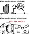 Call the priest!! xD - random photo