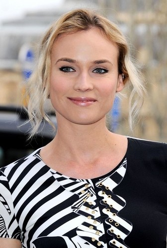 Diane Kruger at the Versace Show in Paris (January 23)