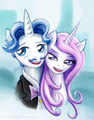 Fleur and Fancypants - my-little-pony-friendship-is-magic fan art