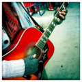 Glee's Samuel Larsen on Guitar - glee photo