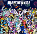 Happy new year 2012 - my-little-pony-friendship-is-magic fan art