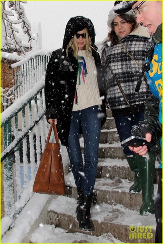 Kate Bosworth & Michael Polish: Snowy Sundance Stroll!