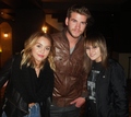 Miley & Liam With Fan! - miley-cyrus photo
