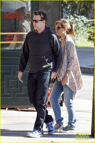 Olivia Wilde & Jason Sudeikis: Lunch at Little Dom's!