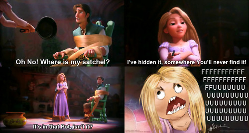  Rapunzel's FUUUUUU moment xD