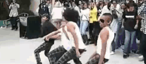  Roc Royal with MB doing the Cat Daddy :)
