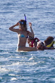 Snorkling In Hawaii In Bikini [23 January 2012] - rihanna photo