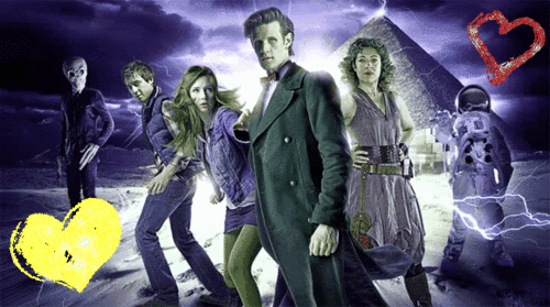  The Doctor, Amy, Rory and River