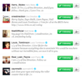 This how ur following list should luk like on twitter !  ;) - one-direction photo