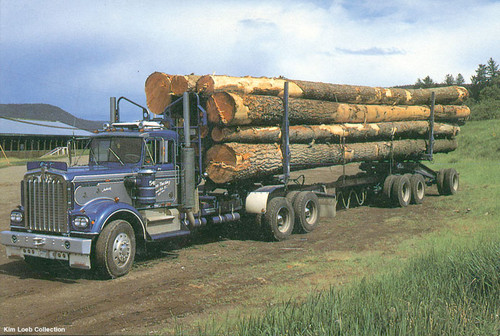  logging trucks