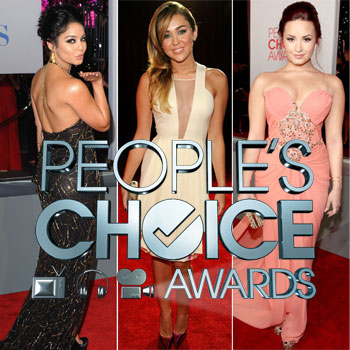  ♥ Miley,Vaneesa,Demi on People's Choice Awards 2012 ♥