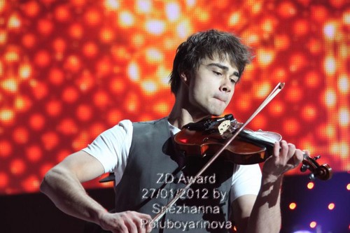  Alex as a guest artist at the ZD Awards-2012 in Moscow!