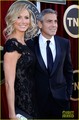 George Clooney & Stacy Keibler - SAG Awards 2012 Red Carpet - george-clooney photo