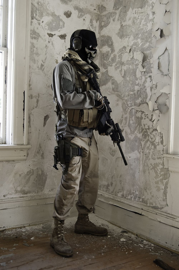 duty cosplay of Call ghost