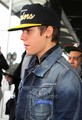 Justin Bieber arrives at Nice Airport in France - justin-bieber photo