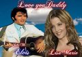 Lisa & Daddy ♥ - elvis-aaron-presley-and-lisa-marie-presley fan art