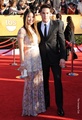Michael Trevino & Jenna Ushkowitz at the SAG Awards red carpet - the-vampire-diaries-tv-show photo