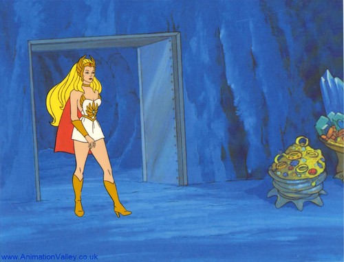  She-Ra Hand Painted Production Cel