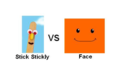 Stick Stickly VS Face - random photo