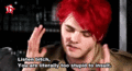 This is for all the haters that dare to insult the best band on this planet./ - gerard-way photo