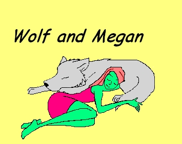 Wolf and Megan - young-justice fan art