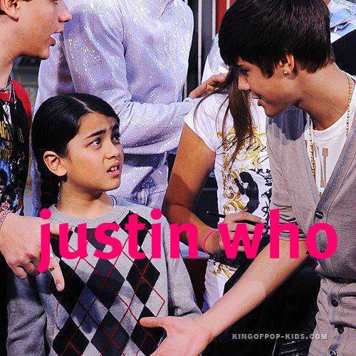  blanket: prince who is justin?