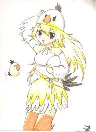  white bird anime