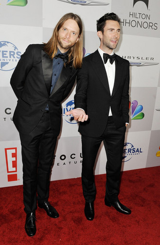  Adam Levine @ NBCUniversal's Golden Globes Viewing And After Party Sponsored Von Chrysler and Hilton