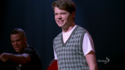 Damian on Glee Season 3 Episode 11 "Michael"