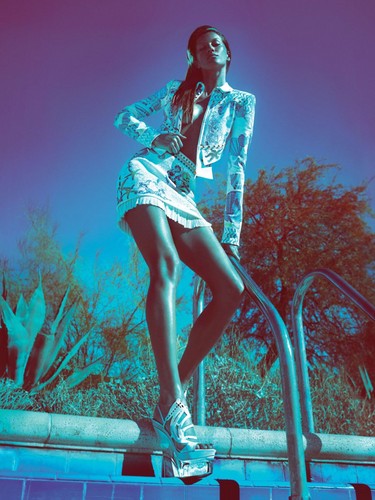 Gisele Bundchen for Versace Spring 2012 Campaign