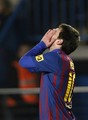 lionel-andres-messi - Lionel Messi vs Villarreal (0-0) (28 January 2012) La liga screencap