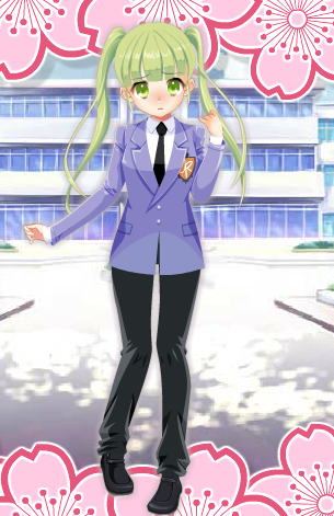  Megumi in a Host Uniform