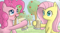 Pinkie Pie and Fluttershy - fluttershy fan art