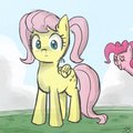Pinkie Pie and Fluttershy - fluttershy fan art