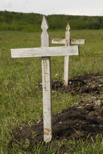  Robert Bell's grave marker from Episode 6